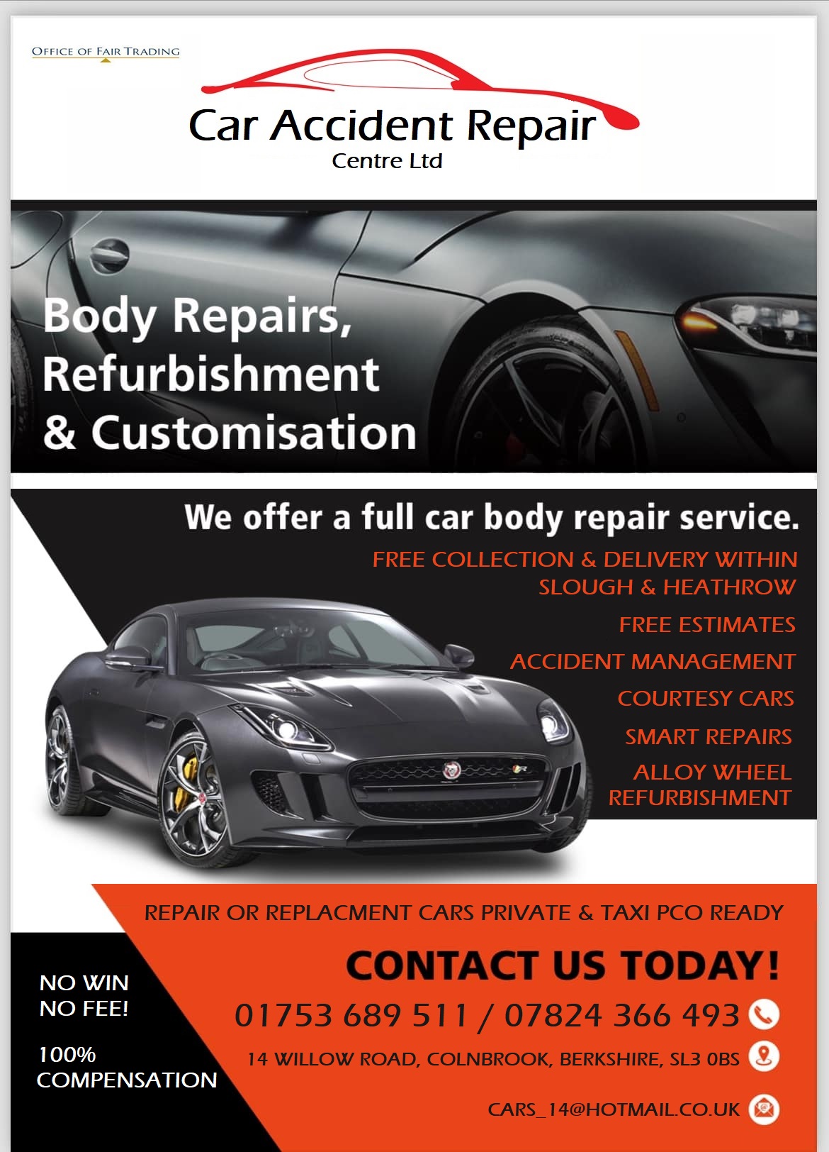 Car Accident Repair Centre Ltd